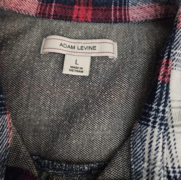 Adam Levine women's plaid button-down shirt. Size large. - Picture 8 of 8